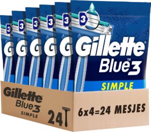 Gillette wegwerpmesjes | 24 stuks
