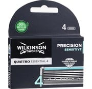 Wilkinson Quattro Titanium scheermesjes | 4 stuks