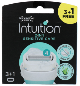 Wilkinson Intuition Sensitive Care scheermesjes | 4 stuks