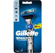 Gillette Mach 3 Turbo startset met 1 mesje