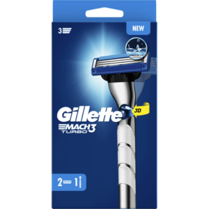 Gillette Mach 3 Turbo scheersystemen | 2 stuks