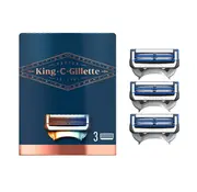 Gillette King C Gillette scheermesjes | 3 stuks