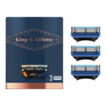 Gillette King C Gillette scheermesjes | 3 stuks