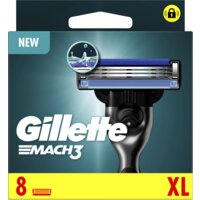 Gillette Mach 3 scheermesjes | 8 stuks