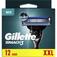 Gillette Mach 3 scheermesjes | 12 stuks