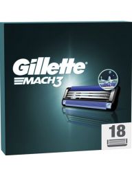 Gillette Mach 3 scheermesjes | 18 stuks