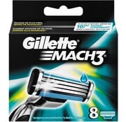 Gillette Mach 3 scheermesjes | 8 stuks