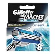 Gillette Mach 3 Turbo scheermesjes | 8 stuks