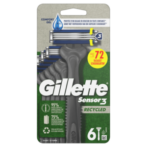 Gillette Sensor 3 wegwerpmesjes | 6 stuks