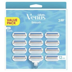 Gillette Venus Smooth scheermesjes | 12 stuks