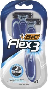 BIC Flex 3 wegwerpmesjes | 3 stuks