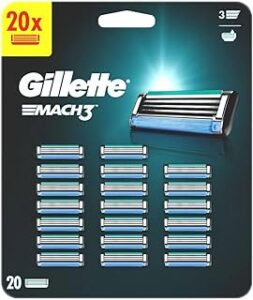 Gillette Mach 3 scheermesjes | 20 stuks