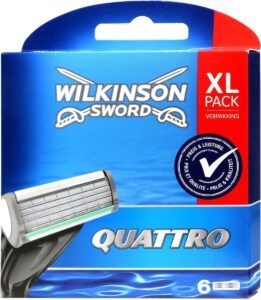 Wilkinson Quattro scheermesjes | 6 stuks